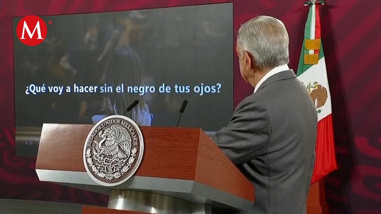 AMLO recomienda escuchar "Tenías que ser tú" de Silvana Estrada a los jóvenes