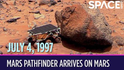 OTD in Space – July 4: Mars Pathfinder Arrives on Mars