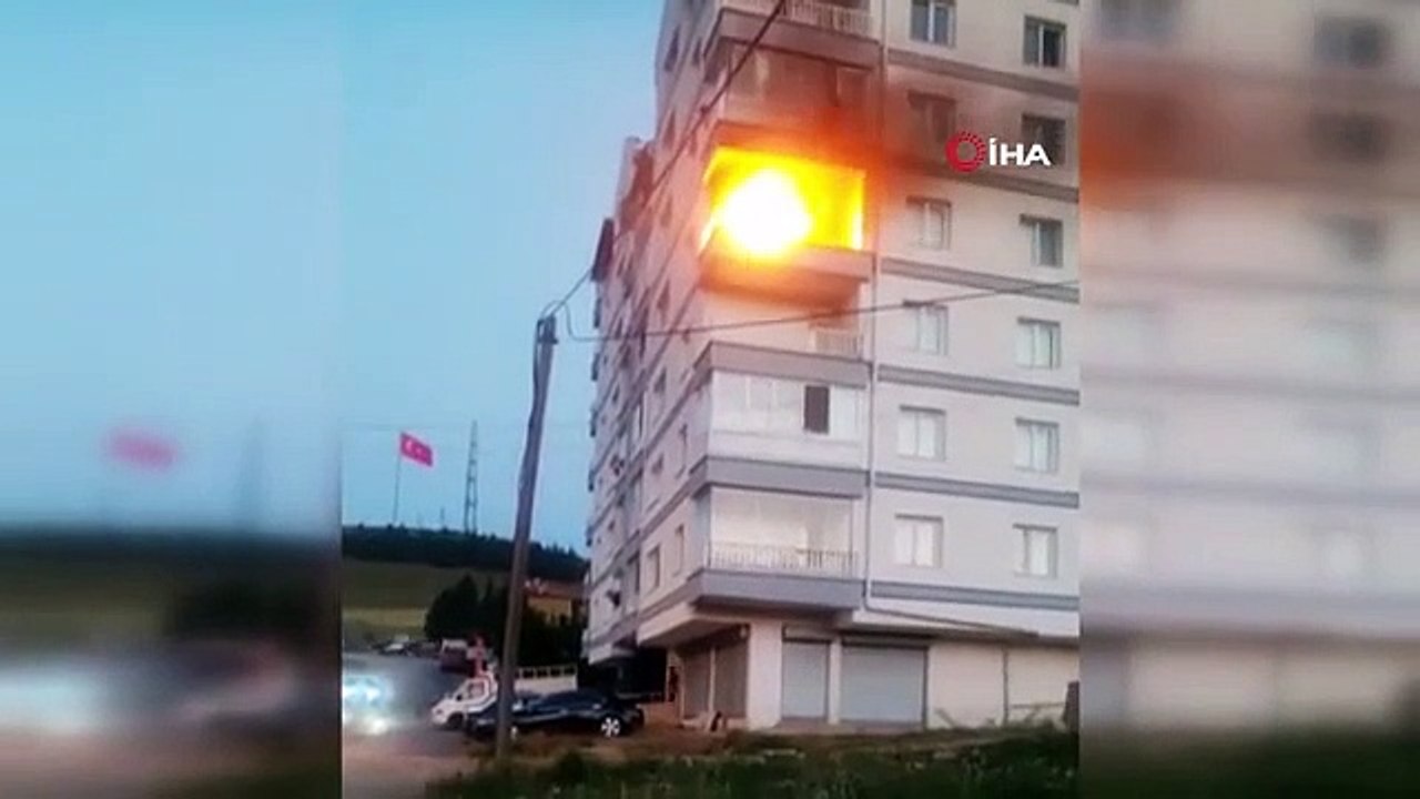 Le 4e étage d'un immeuble de 6 étages de la capitale livré aux flammes