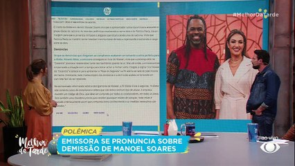 EMISSORA SE PRONUNCIA SOBRE SAÍDA | MELHOR DA TARDE