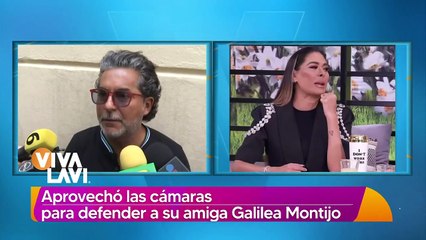 Raúl Araiza defiende a Galilea Montijo tras ser tachada de borracha
