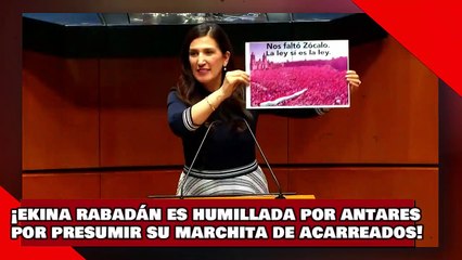 ¡VEAN! ¡la Ekina rabadán es humillada por Antares por envalentonarse con su marchita de acarreados!