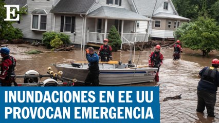 Inundaciones en EE UU provocan alarma