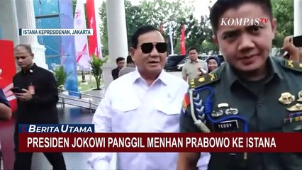 Menhan Prabowo Dipanggil Presiden Jokowi ke Istana, Bahas Apa?