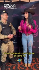 'A Polícia daqui é foda, bicho': Ana Castela grava vídeo elogiando PMMG
