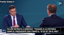 Feijóo retrata a Sánchez: 