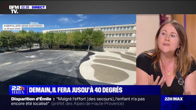 Canicule: Au niveau urbain, il faut débitumer au maximum , pour Christine Leconte (présidente de l'ordre des architectes)