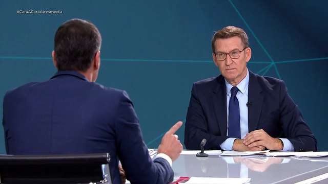 Feijóo y Sánchez chocan sobre Igualdad en el debate: “Lo que está haciendo es una claudicación ante el machismo”
