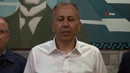 Ministre de l'Intérieur Yerlikaya： 'La comptabilité fait des études d'évaluation des dommages'