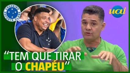 Toledo elogia gestão de Ronaldo no Cruzeiro