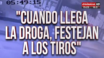 Rosario narco: "Cuando llega la droga a la villa festejan a los tiros"