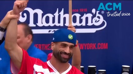 Aussie takes third place in US Independence Day hot dog-eating contest