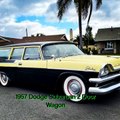 1957 Dodge Suburban 2 Door Wagon .Classic #muscle #cars #show. # #سيارات @Classicmusclecars1 . Antique