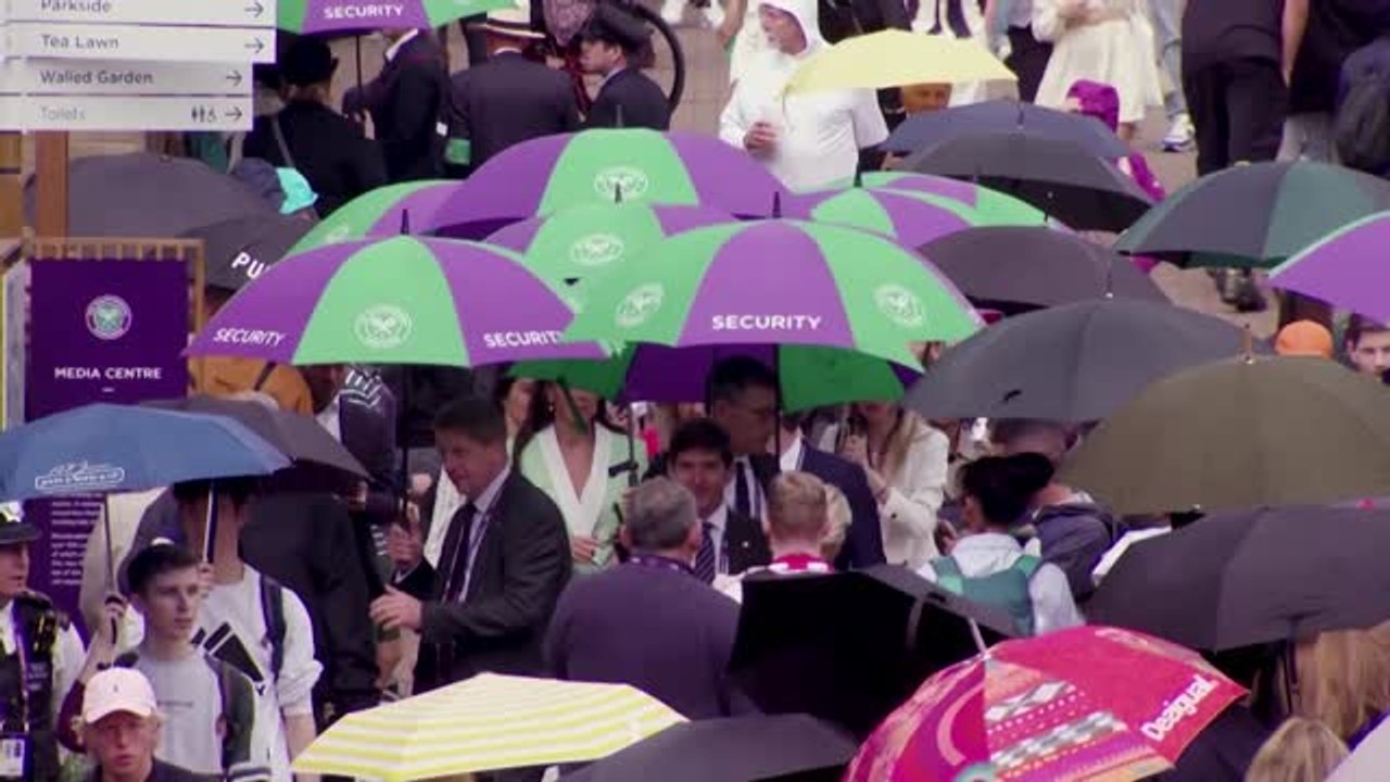 The Day at Wimbledon - Alcaraz and Sabalenka win on rain hit Tuesday