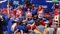 Nathan's Hot Dog Eating Contest 2023 Joey Chestnut Wins 16th Title on Coney Island With More Than 60