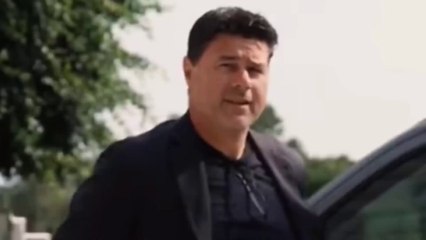 Mauricio Pochettino arrives at Chelsea to start work as their new manager on day one of pre-season