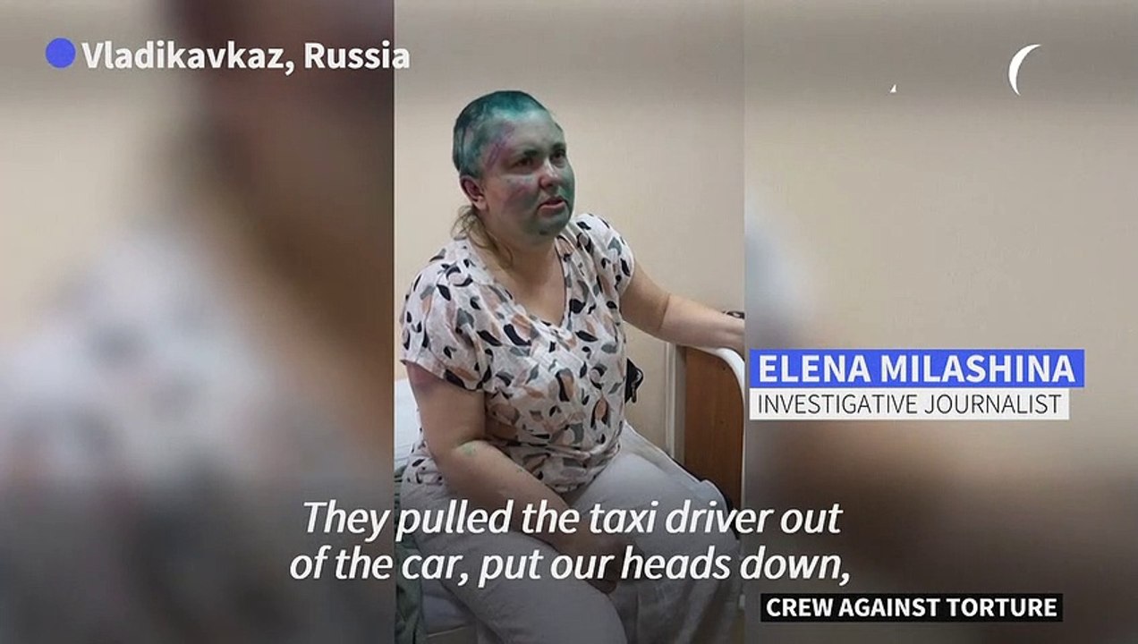 'They pulled us into a ravine': Russian journalist recalls being beaten in Chechnya