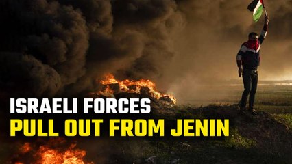 Israeli troops withdraw from West Bank's Jenin after biggest operation in 20 years | Oneindia News