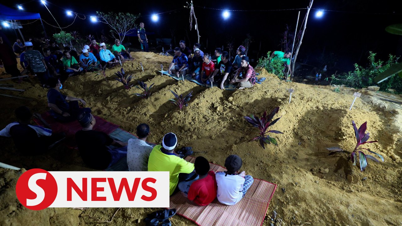 Family members killed in water surge tragedy buried in common grave