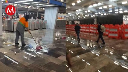 Fuertes lluvias provocan inundaciones en la Ciudad de México