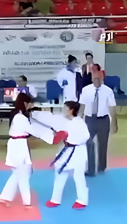 موقف صادم لرياضية أرمينية ضد غريمتها الأذربيجانية