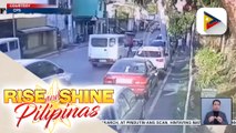 Pag-snatch sa cellphone ng isang lalaki na naglalakad sa sidewalk sa Carmona, Cavite, huli sa CCTV