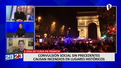 Jorge Yamamoto sobre protestas en Francia: “Se esperó que haya un estímulo que explote”