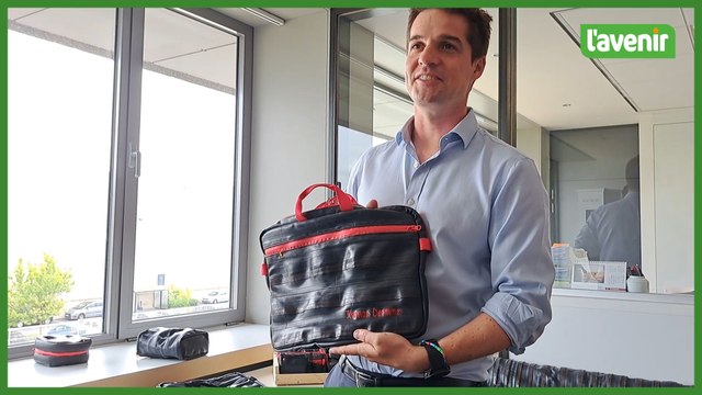 Visite du secrétaire d'Etat Thomas Dermine, à Rumes, à la rencontre de la société Bicloo (4)