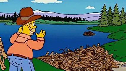 The Simpsons. Maggie dance baby one more time HD