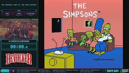 The Simpsons Bart vs the Space Mutants by TheMexicanRunner in 1936 AGDQ 2018