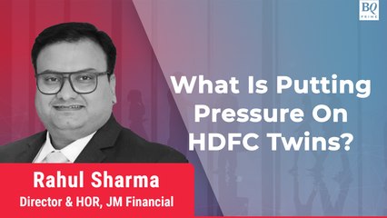 HDFC Twins Slump, What's Causing The Pressure?