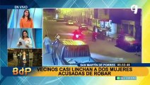 Casi linchan a dos ladronas en SMP por golpear a un comerciante