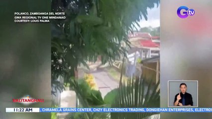 Bubong, tinangay ng malakas na hangin | BT