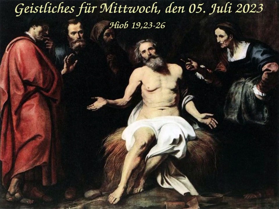 Geistliches für Mittwoch, den 05. Juli 2023