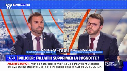 "Cette cagnotte c'est une incitation à la haine" estime Arthur Delaporte (PS) à propos de la cagnotte en soutien à la famille du policier de Nanterre
