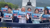 Las protestas contra vertido de Fukushima persisten en Corea del Sur pese al informe del OIEA