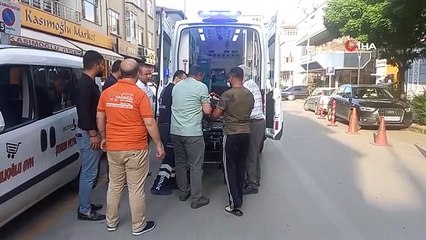 Eve pencereden girmek isteyen kadın ikinci kattan düştü