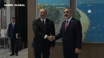 Azerbaycan Cumhurbaşkanı İlham Aliyev, Dışişleri Bakanı Hakan Fidan'ı kabul etti