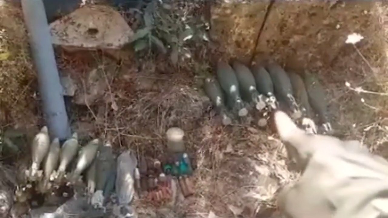 Pençe Kilit Operasyonu bölgesinde PKK’ya ait çok sayıda mühimmat ele geçirildi