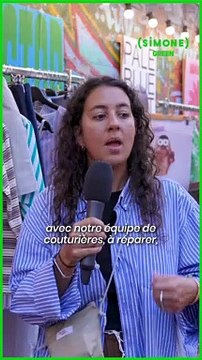 SIMONE - GREEN : L'atelier regain : une marque d'upcycling