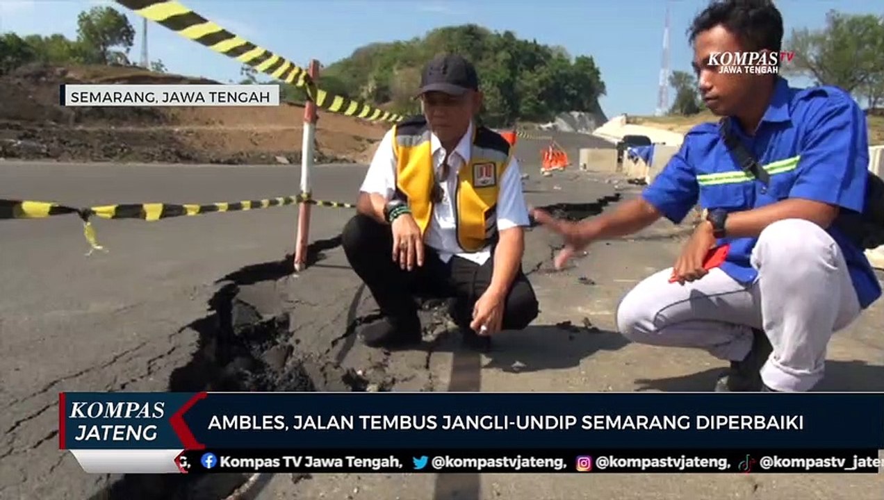Ambles, Jalan Tembus Jangli-Undip Semarang Diperbaiki