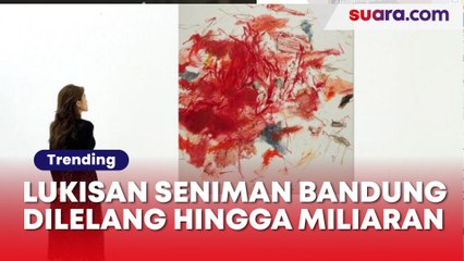 Karya Seni Menakjubkan! Lukisan Seniman Asal Bandung Dilelang hingga Rp 14,5 M