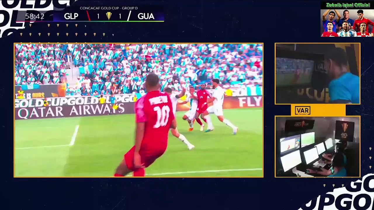 Guadeloupe vs Guatemala Highlights Gold Cup 2023