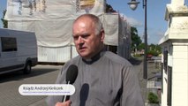 Łukó w Remont kościoła sw Rocha