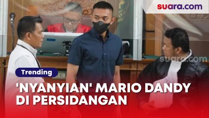 'Nyanyian' Mario Dandy di Persidangan: Ngaku Bohong di BAP, Hakim sampai Lelah