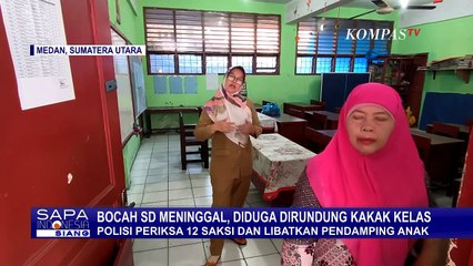 Polisi Selidiki Kasus Perundungan Anak SD hingga Meninggal, 12 Orang Jadi Saksi di Medan