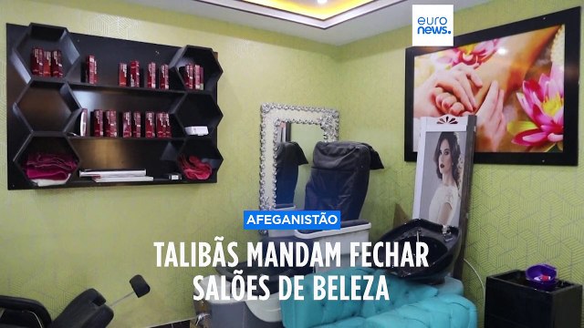 Talibãs proíbem salões de beleza no Afeganistão