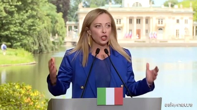 Migranti, Meloni: Italia e Polonia d'accordo, fermare irregolari