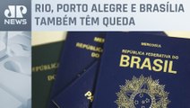 Fila para tirar visto dos EUA cai pela metade em São Paulo