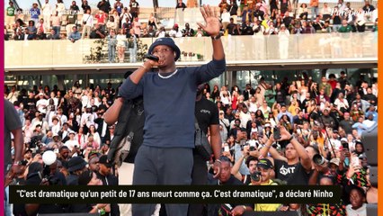 Mort de Nahel, 17 ans : le rappeur Ninho s'indigne, "c'est dramatique"